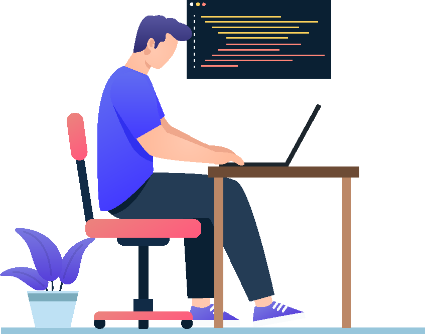 man_coding